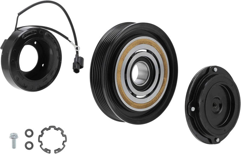 HEROFFIX Air Conditioner AC Compressor Clutch Kit for Honda Pilot 08-15 for Honda Odyssey Ridgeline 3.5L for Acura MDX ZDX 3.7L AC Compressor Clutch Set for 10SR17C Compressor 38810RGLA02 - Image 1